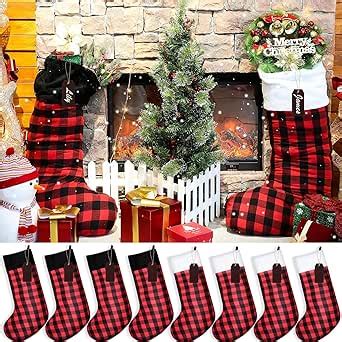 Amazon Chitidr Pcs Jumbo Christmas Stockings Giant Xmas Hanging