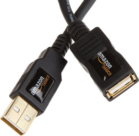 Amazon Basics USB 2 0 Verlängerungskabel A Stecker auf A Buchse 2 m