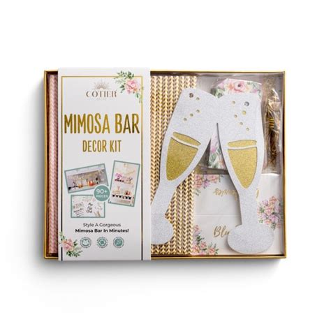 Mimosa Bar Decoration Kit