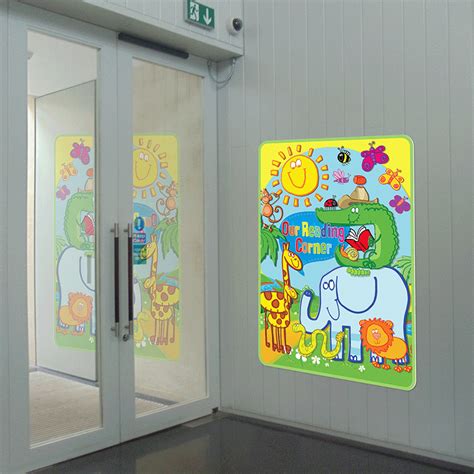 Smartbuy School Signs Jungle Reading Corner