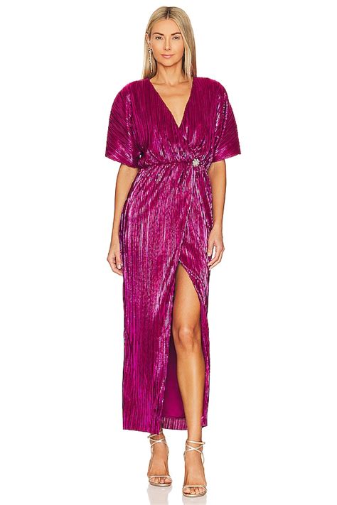 House Of Harlow X Revolve Sabrina Dress In Fuchsia Revolve