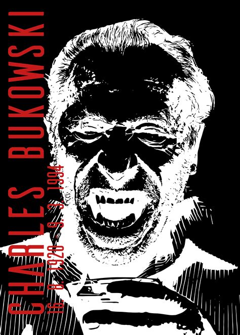 Charles Bukowski Poster