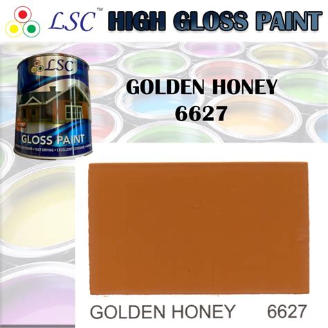 LSC High Gloss Paint 1L 1000ML For WOOD METAL Heavy Duty Interior