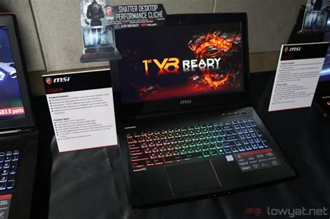 Msi Refreshes Its Range Of Gaming Laptops With Nvidia Gtx Series