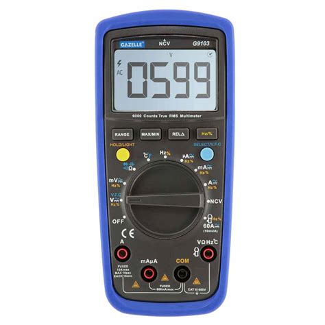 Aabtools Gazelle G True Rms Digital Multimeter A Cat Iii V