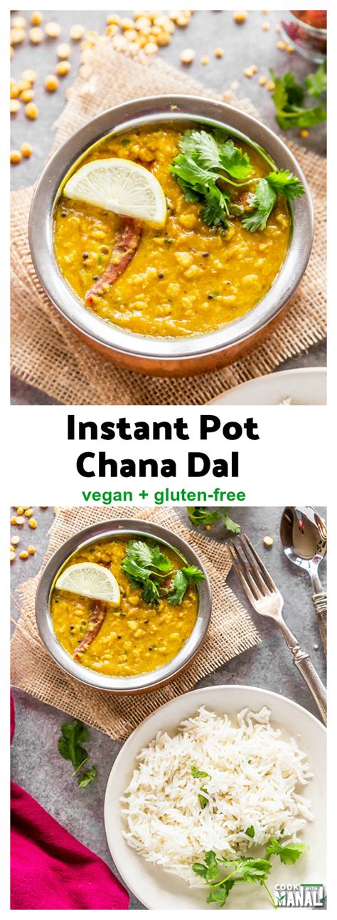 Instant Pot Chana Dal - Cook With Manali