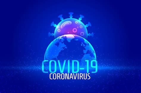 Глобальный фон вспышки пандемической коронавирусной инфекции covid-19 ...