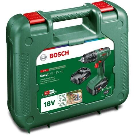 Perceuse Visseuse Sans Fil BOSCH Home And Garden EasyDrill 18V 40 18