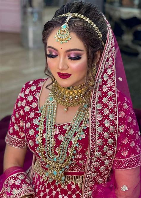 Pin By Pretty Posh On Bangladeshi Brides Indian Bride Makeup Indian