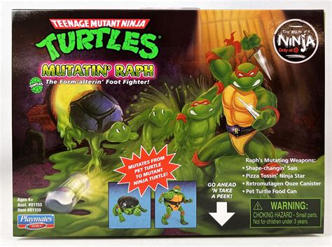 Teenage Mutant Ninja Turtles Classics Playmates Mutatin Raph