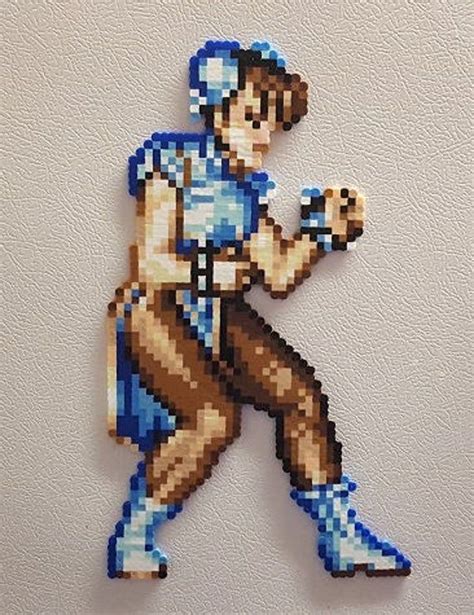 Street Fighter Perler Sf Street Fighter Pixel Art Bit Sprite