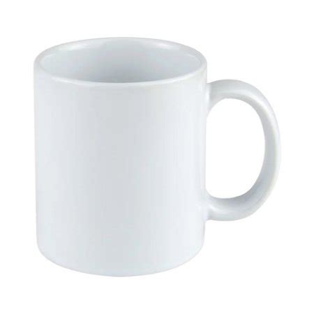 Caneca para Sublimação de Porcelana Branca Nacional Classe AAA 325ml