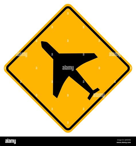 Aircraft Warning Signs Hi Res Stock Photography And Images Alamy