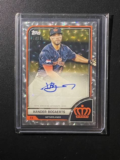 Yahoo オークション 99枚限定 Xander Bogaerts 2023 Topps World Ba