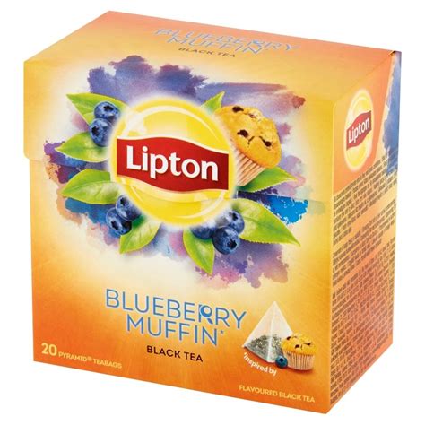 Lipton Herbata Czarna Aromatyzowana O Smaku Jagodowej Muffinki 32 G 20