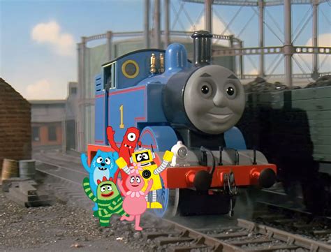 Thomas Chuffing By To Meet The Gabba Gang By Lpstheforestengine On