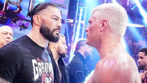 Wwe Legend Explains How Cody Rhodes Should Dethrone Roman Reigns