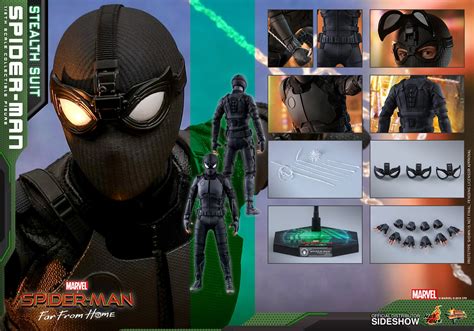 Spider Man Stealth Suit Hot Toys Ss Hi Def Ninja Blu Ray Steelbooks Pop Culture