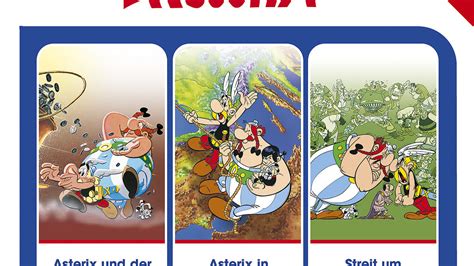 Asterix 3 CD Hörspielbox Vol 5 Karussell Musik und Hörspiele für