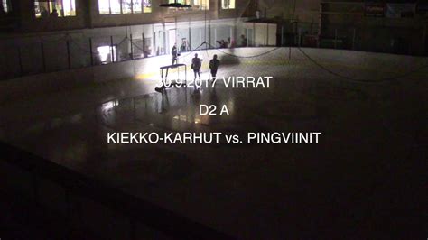 D A Kiekko Karhut Vs Pingviinit Youtube