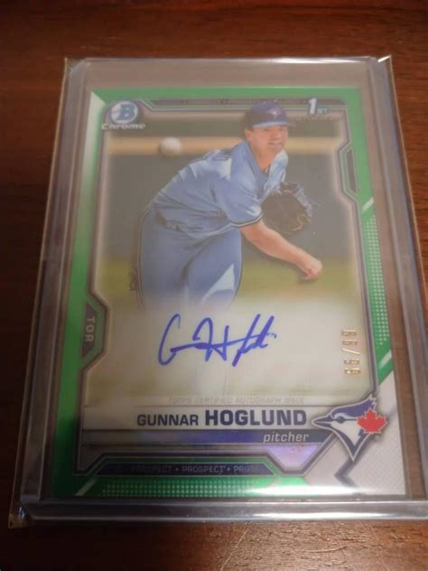 Yahooオークション 2021 Bowman Draft Gunnar Hoglund 1st Bowman P