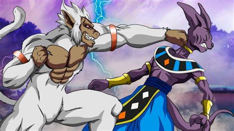 Goku Ultra Instinct Oozaru Black Scares Beerus With Fear Of Seeing His