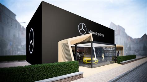 Mercedes Benz Amg Summer Pop Up Store Knokke On Behance Commercial