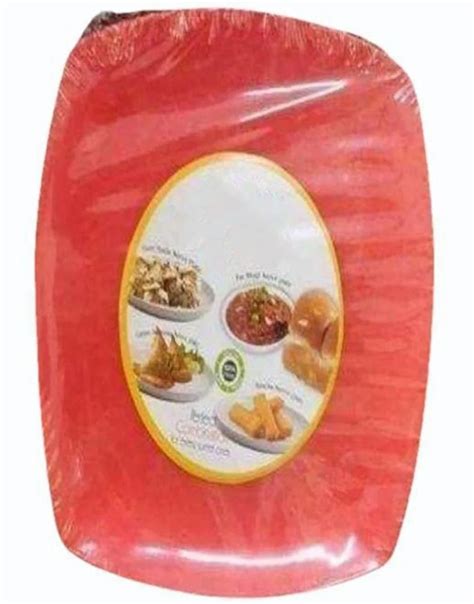 7 Inch Plain Red Melamine Plate At Rs 92piece In Firozabad Id