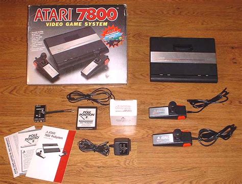 Second Rev Atari 7800 Boxed System