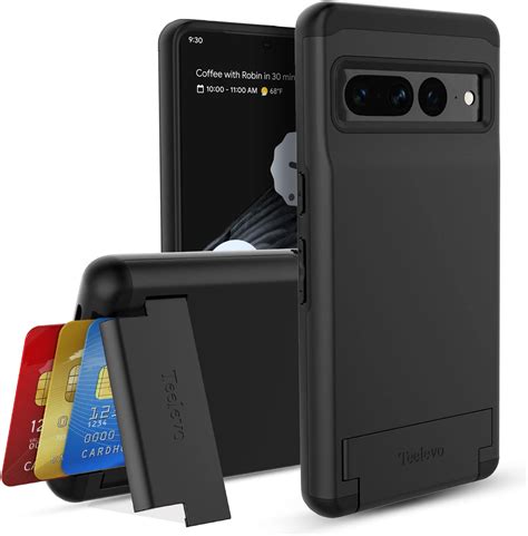 Amazon Teelevo Dual Layer Wallet Case For Google Pixel Pro