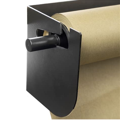 Wall Mounted Kraft Paper Dispenser Cutter With Kraft Paper Roll