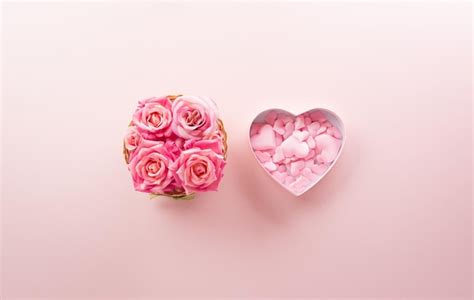 Premium Photo Happy Valentine S Day And Love Decoration Background