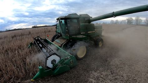 Soybean Harvest 2022 With John Deere 8820 4000 4430 And More Youtube