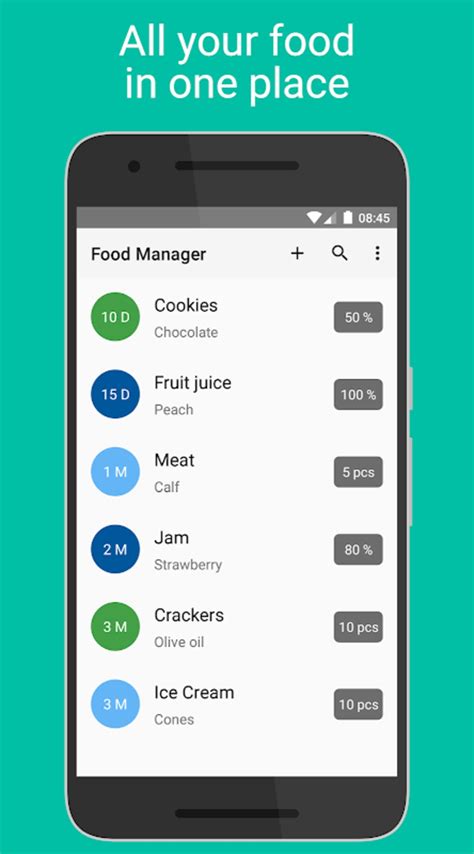 Android Için Food Manager Apk İndir