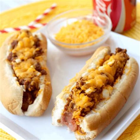 The Best Hot Dog Chili Recipe - Chili Cheese Dog Recipe