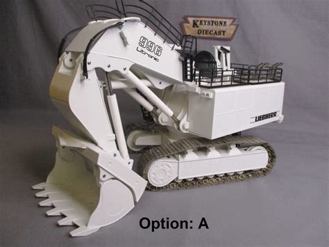 Conrad 996 Liebherr Front Shovel 4 Different Versions Available