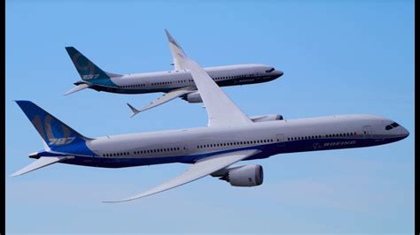 Boeing 787 10 Dreamliner And 737 Max 9 Fly Together In Dramatic Display