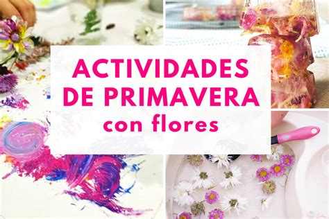 Actividades De Infantil De Primavera Con Flores