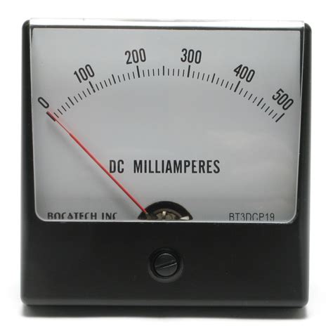 0 500 Ma Dc Panaview Analog Panel Meter 3 Inch