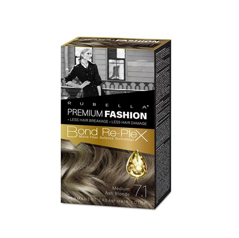 RUBELLA PREMIUM BOND COLOR CREAM HAIR 7.1 | Didaco Shop