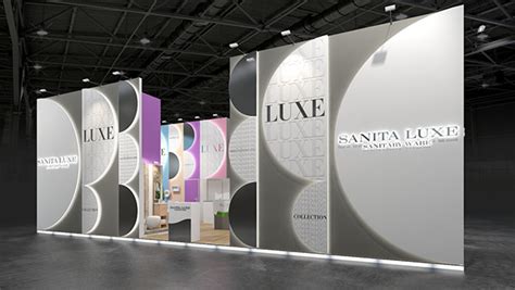 Exhibition Stand Sanita Luxe On Behance