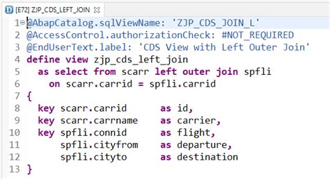 Exploring ABAP On HANA 5 Associations In CDS View Discovering ABAP