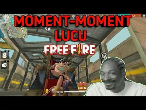 Moment Moment Lucu Di Free Fire Lucu Abis Bosku Youtube