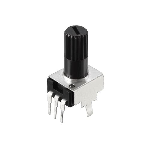 Potentiometer 500k Ohm Variable Resistors Single Turn Rotary Carbon