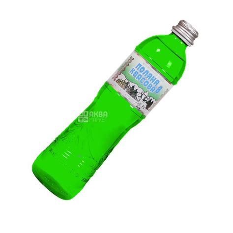 Поляна Квасова, 0,5 л, Вода минеральная сильногазированная, стекло ...