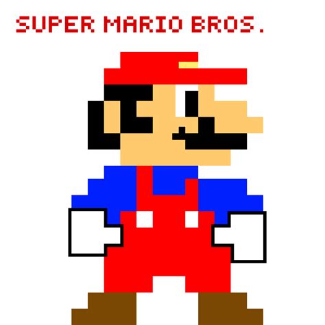 Super Mario Pixel Star