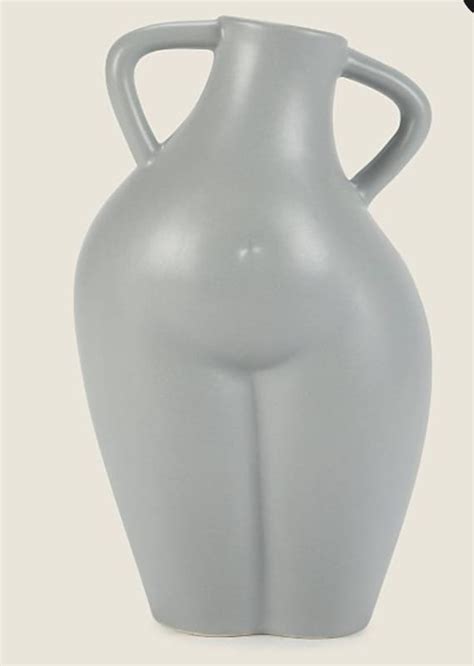 Body Shape Vase Woman Bum Butt Booty Vase Modern Chic 25cm X Etsy