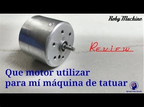 Los Mejores Motores Para Tu Maquina De Tatuar DIY Tattoo Machine