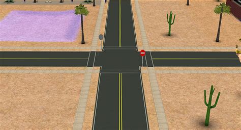 Mod The Sims Freshly Paved Asphalt Roads