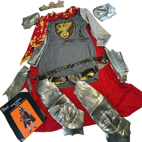 King Arthur Medieval Knight Warrior Dress Up Hallowe… Gem